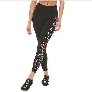 DKNY Women Exploded Ombre Logo 7/8 Leggings